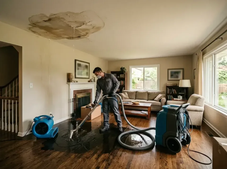 attic-pipe-burst-ceiling-drip-008 — frequently asked questions, Water Damage Restoration & Carpet Care in Bay Shore, NY